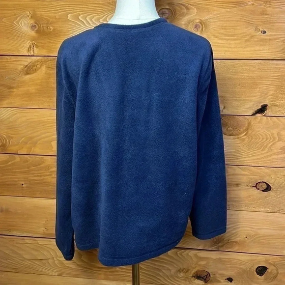 CROFT & BARROW women’s  ZIP UP cardigan jacket Lg winter Christmas soft‎ warm - Picture 3 of 9